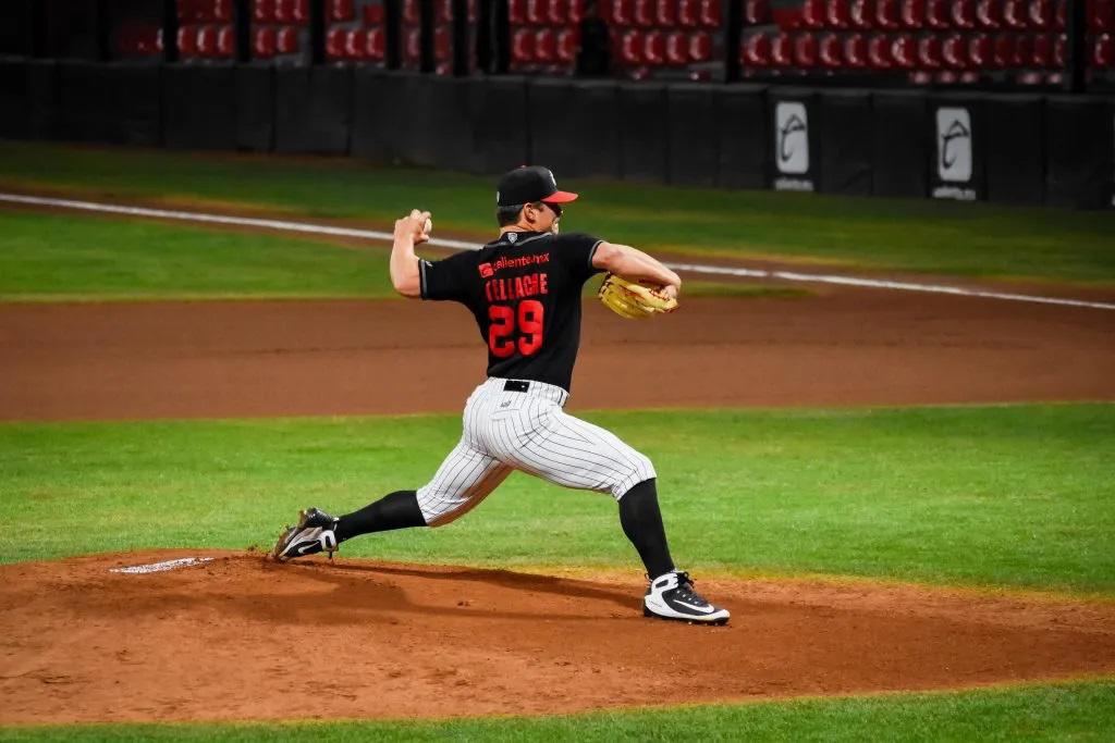 $!Ángel Erro está en plan grande en la Liga Mexicana de Beisbol