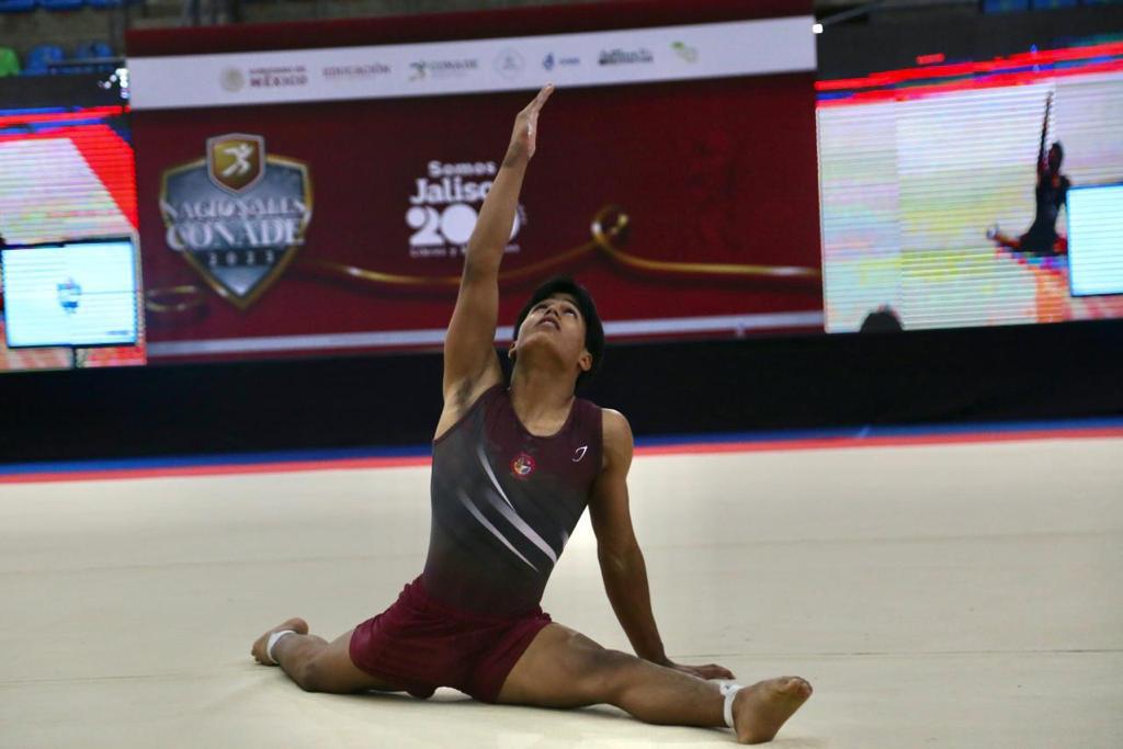 $!Sinaloense Aarón Ibarra ratifica su corona en el all around