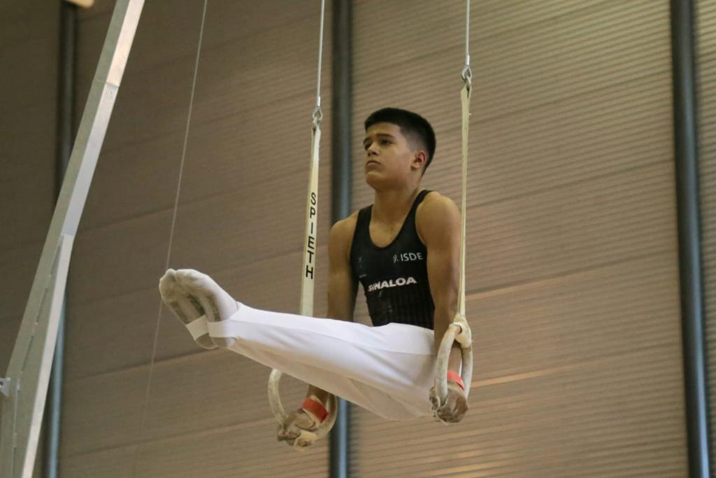 $!Sinaloense Aarón Ibarra se lleva el All Around y la medalla de oro en los Nacionales 2022