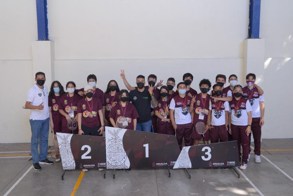 $!Culiacán domina el bádminton estatal de los Juegos Conade