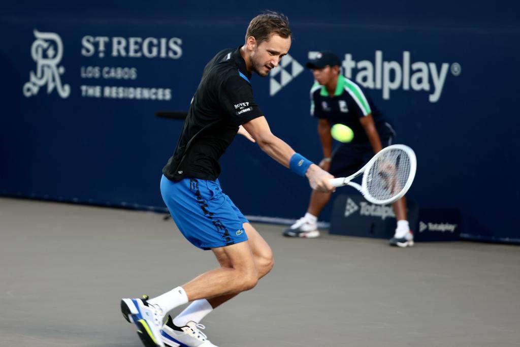 $!Daniil Medvedev queda a un triunfo en Los Cabos de su primer título del año
