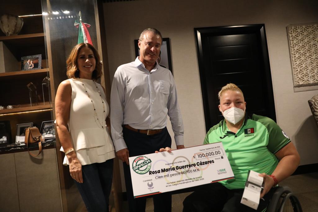 $!Quirino recibe a medallistas paralímpicos de Tokio, y medallistas de los Juegos Mundiales Escolares de Bélgica