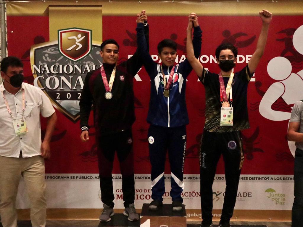 $!El karate sinaloense arranca los Nacionales Conade con un oro, tres platas y un bronce