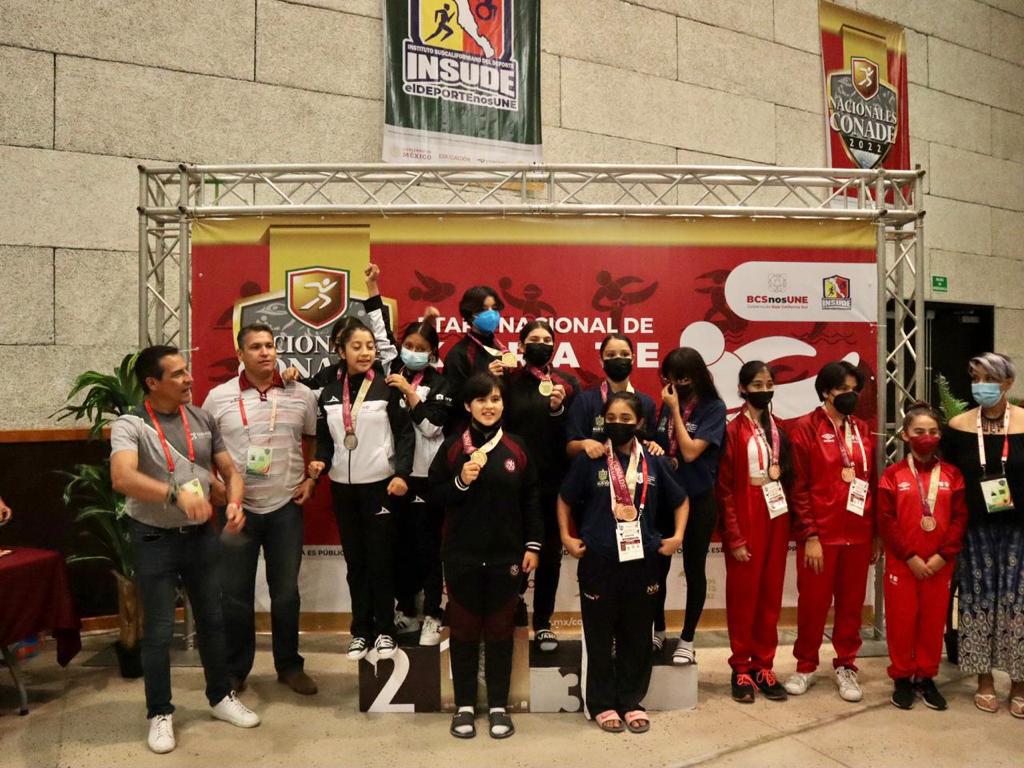 $!El karate sinaloense arranca los Nacionales Conade con un oro, tres platas y un bronce