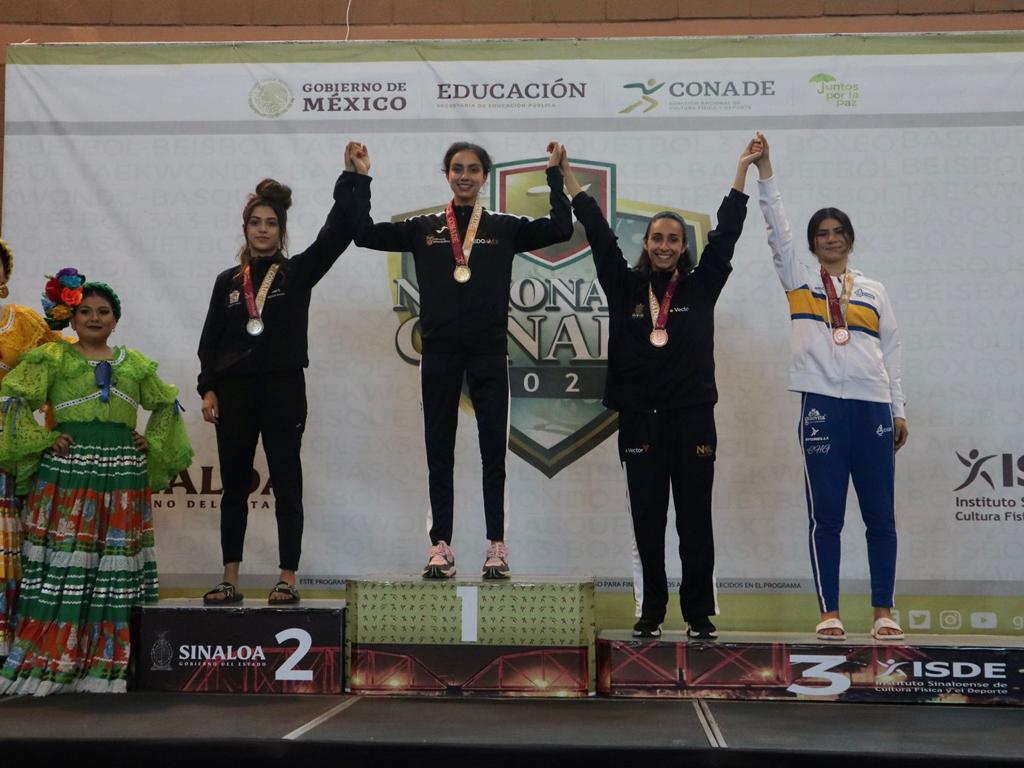 $!Sinaloa se cuelga siete preseas más en el taekwondo de los Juegos Nacionales Conade