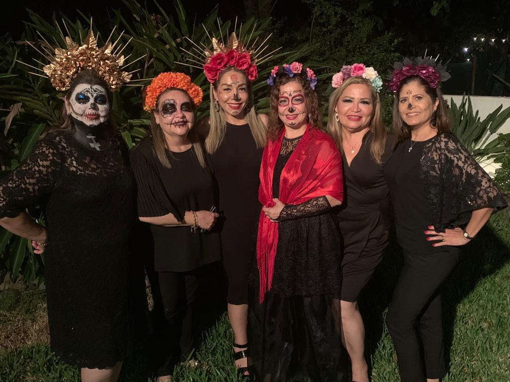 $!Gaby Cárdenas, Elizabeth García, Sara Avilés, Elsa Irene Lozano, Alma Meraz y María Elena Gil Leyva.