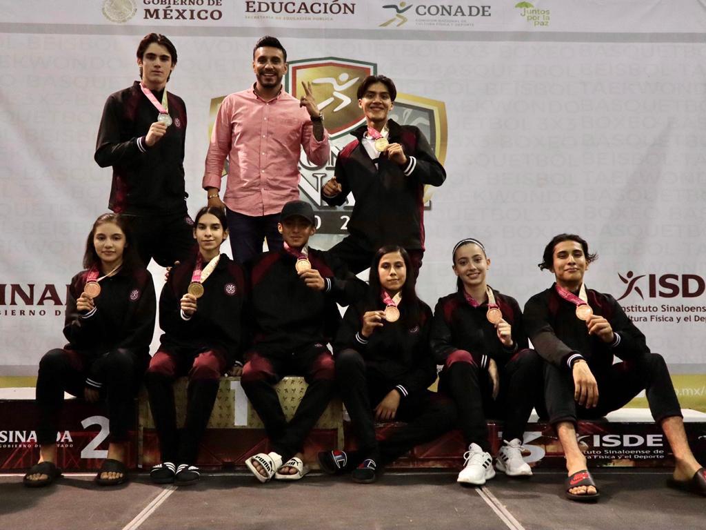 $!Sinaloa conquista dos oros, una plata y cinco bronces en el taekwondo de los Juegos Conade