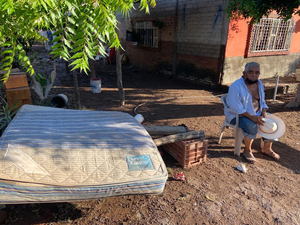 $!Pierden todo en La Concha, Escuinapa, tras el paso de Pamela
