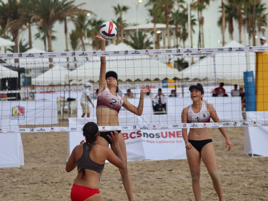 $!Sinaloa clasifica a cuatro parejas en voleibol de playa, dentro de los Nacionales 2022