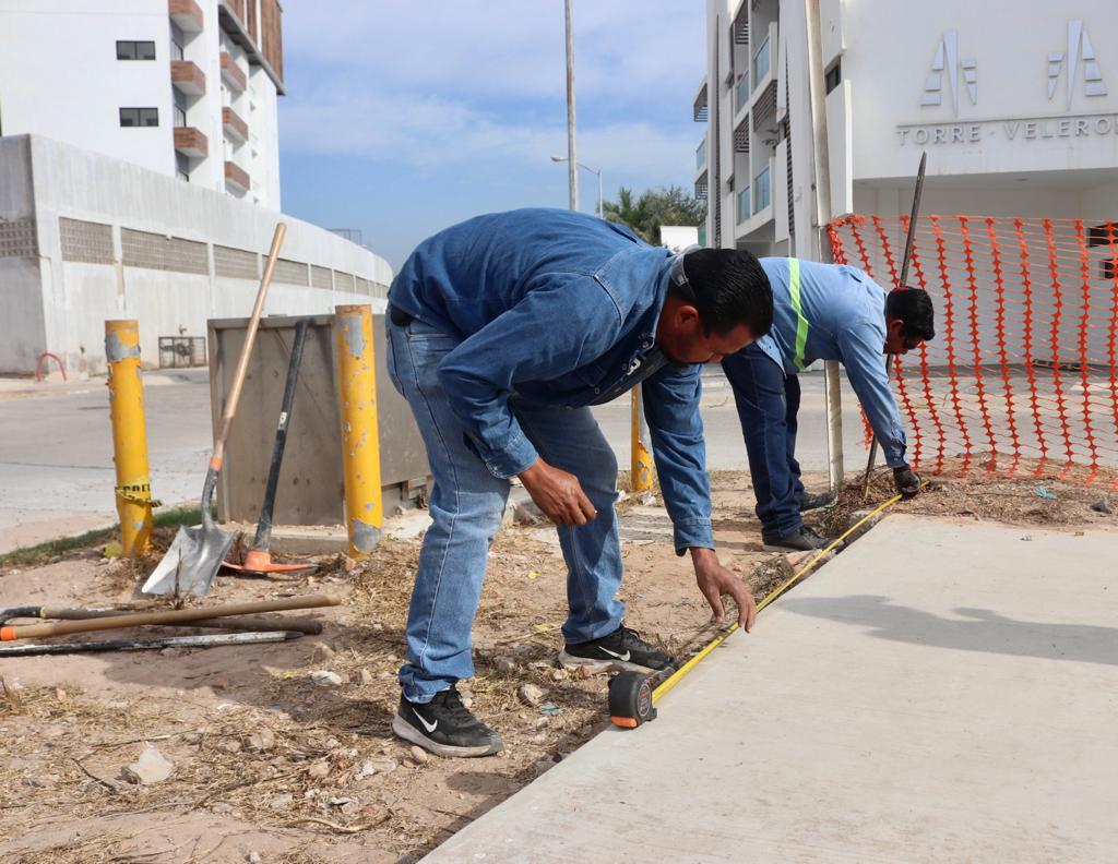 $!Supervisa Imdem avances en rehabilitación de Unidad Deportiva Sábalo Country