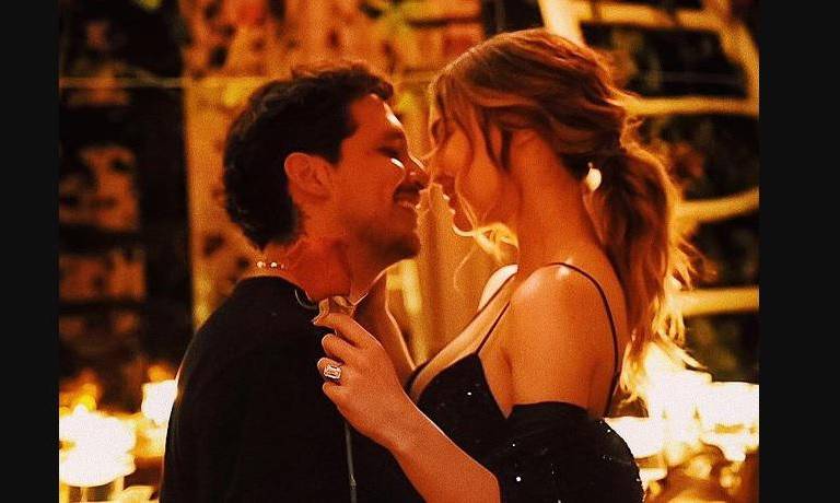 Belinda y Christian Nodal presumen su amor, los captan juntos en Las Vegas