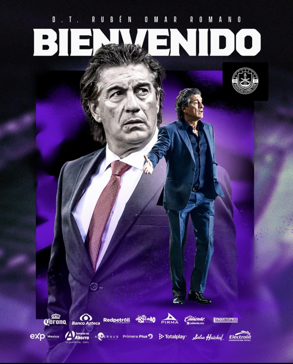 $!Es oficial: Rubén Omar Romano es el nuevo director técnico de Mazatlán FC