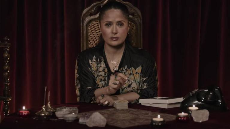 Salma Hayek en su participación de La Casa de Gucci.