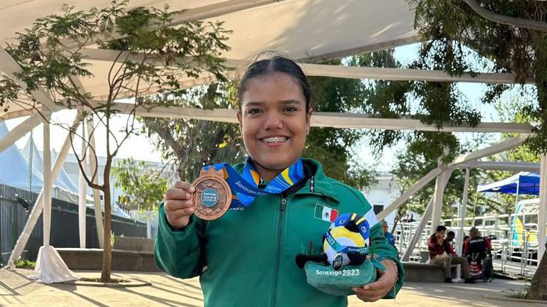 Pauleth Mejía demuestra su calidad al ser la tercera mejor del continente.