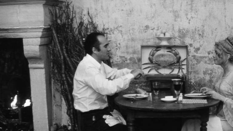 Escena de la película Les creatures (Francia, 1966, dirección de Agnes Varda)