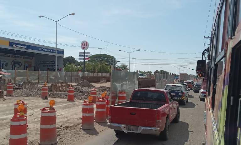 Tome sus precauciones: cerrarán este jueves la circulación de sur a norte, en la Colosio, por construcción de puente vehicular