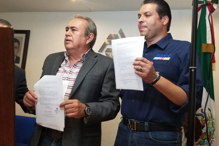 Firma Mario Zamora 10 compromisos con Coparmex