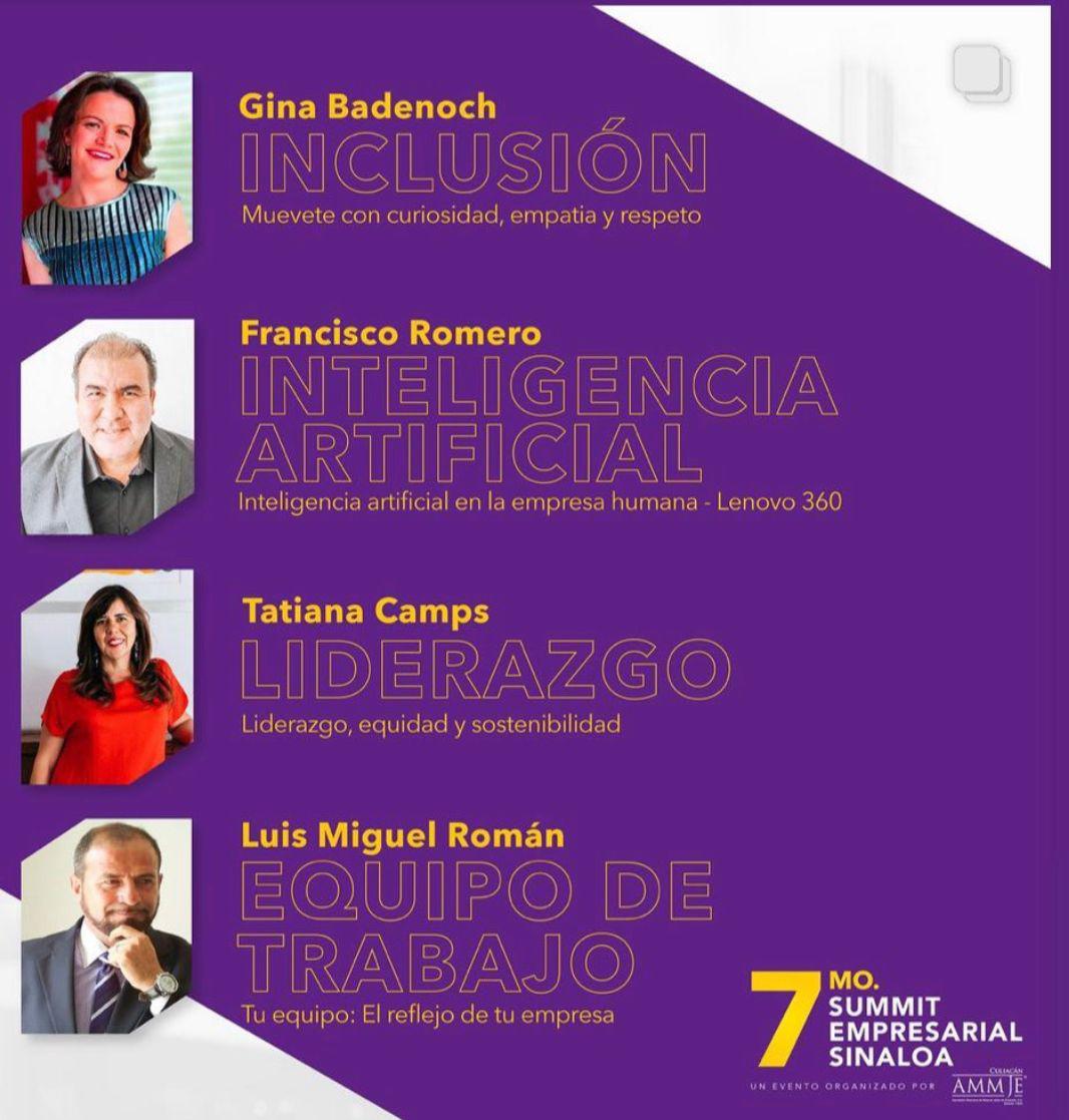 $!Invita AMMJE al séptimo Summit Empresarial Sinaloa en Culiacán
