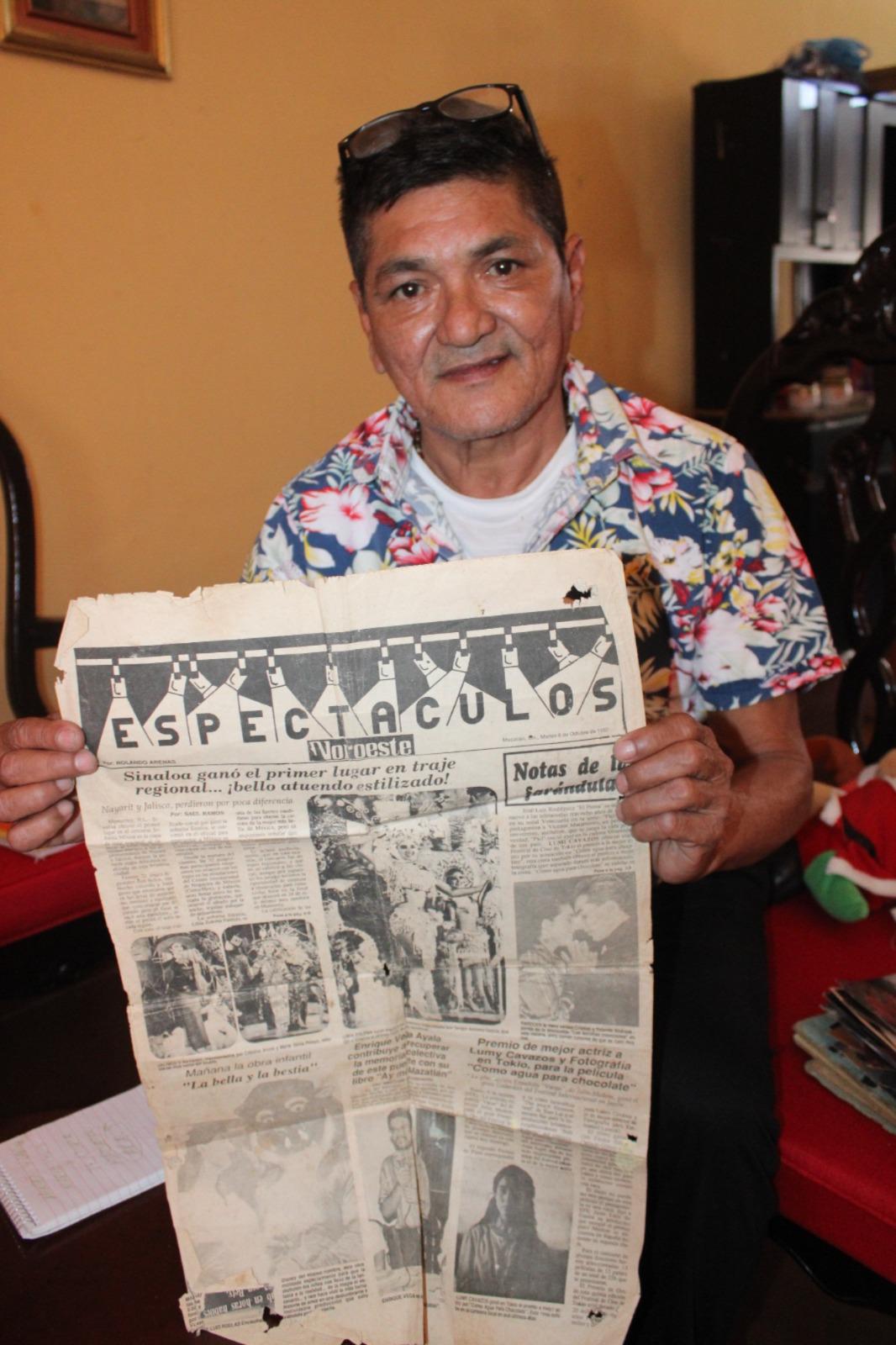 $!Diseñador rosarense busca llevar su arte a Miss Universo con creación ‘Mujer indígena campesina’