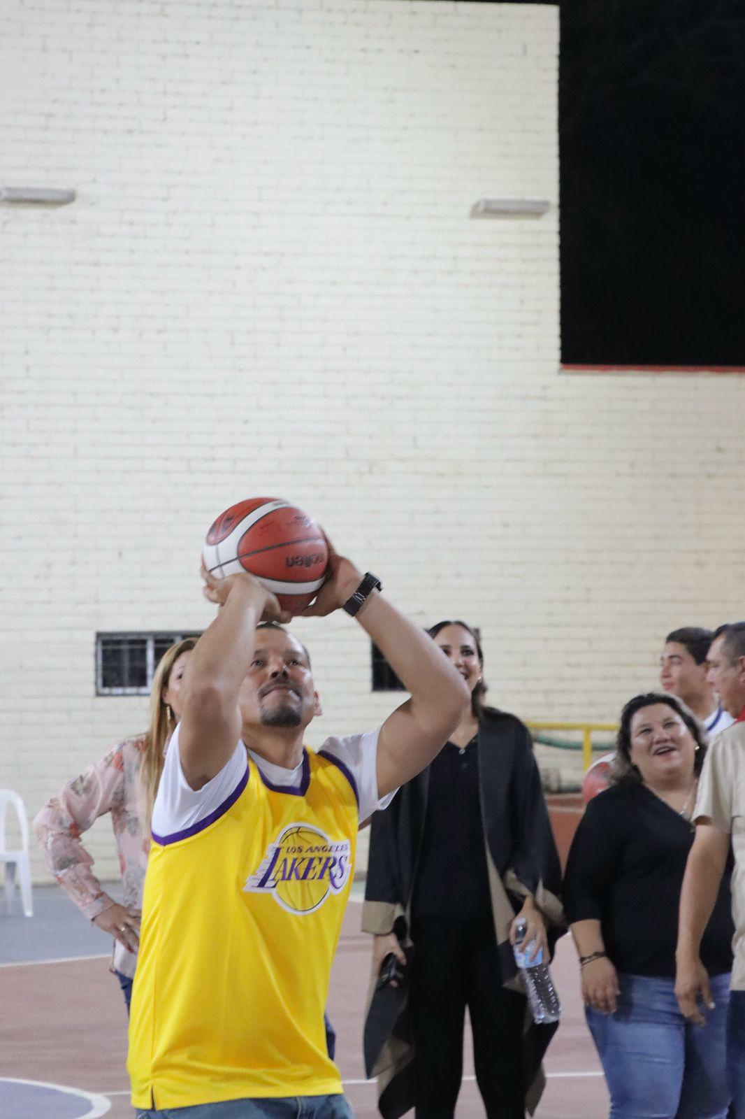 $!En Rosario, inauguran cuatro Ligas Municipales de Basquetbol
