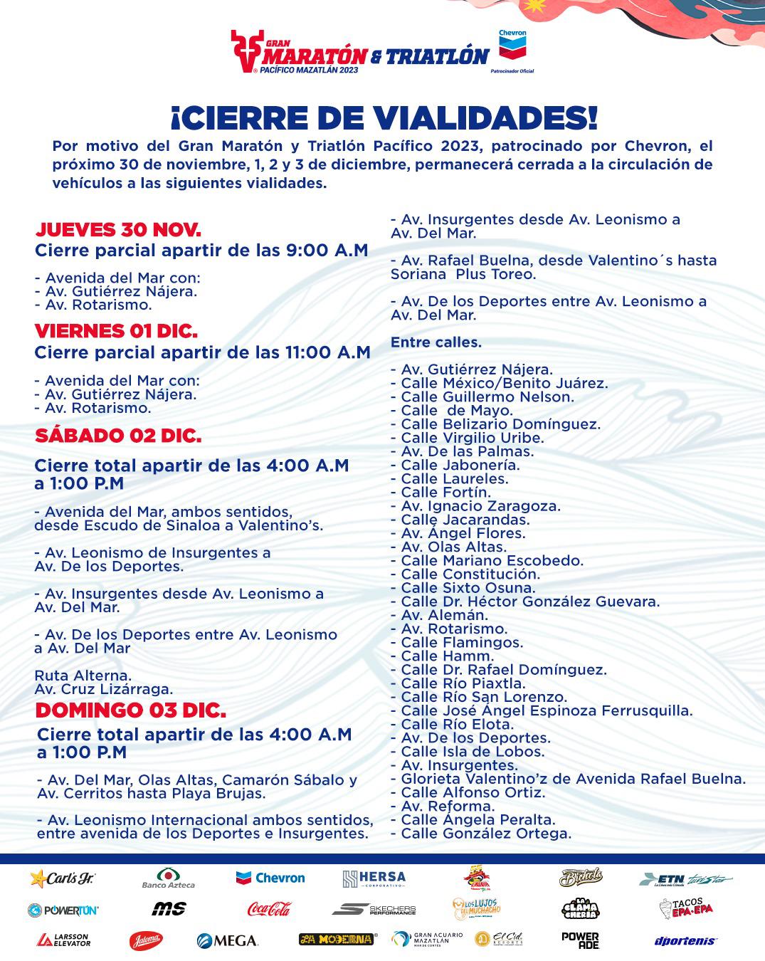 $!Miles de atletas serán parte del Gran Maratón y Triatlón Pacífico