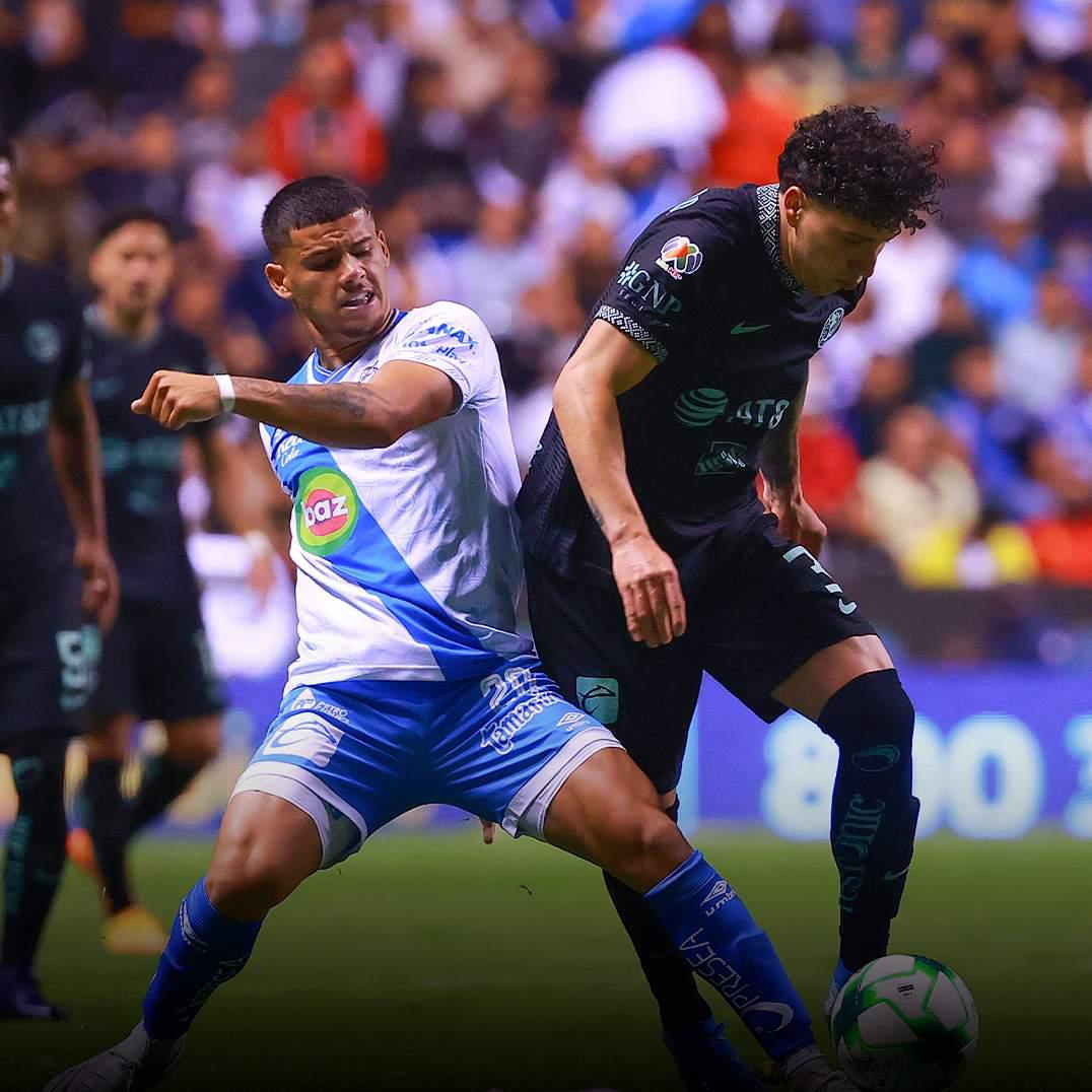 $!América evita el descalabro ante Puebla en el juego de Ida