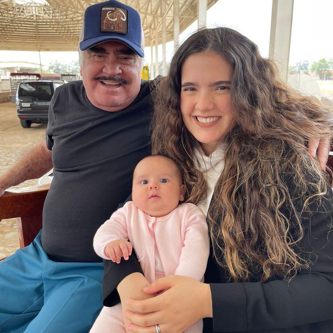 $!Hijos y nietos de Vicente Fernández, son su mayor legado