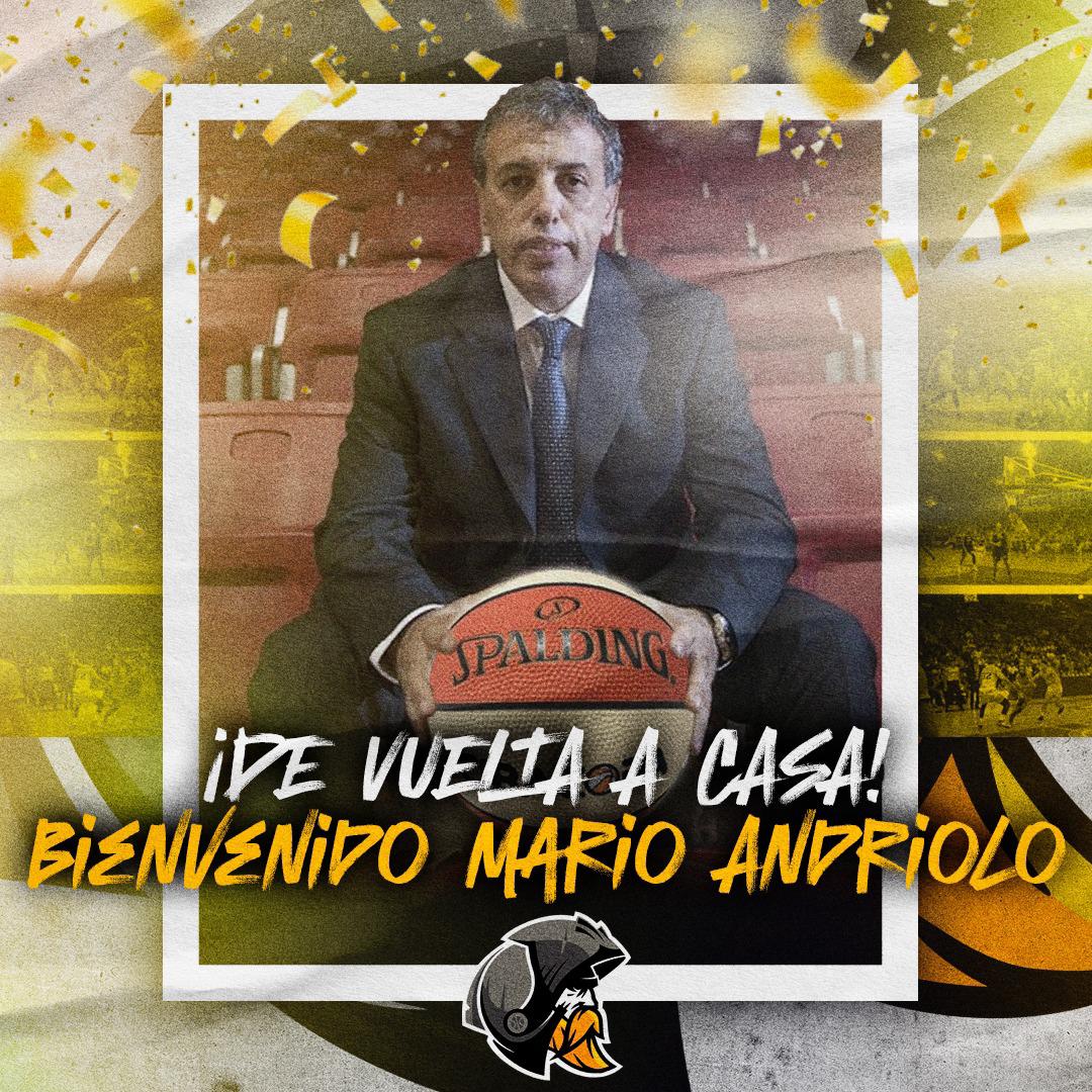 $!Mario Andriolo regresa como coach de Caballeros para la temporada 2023 del Cibacopa