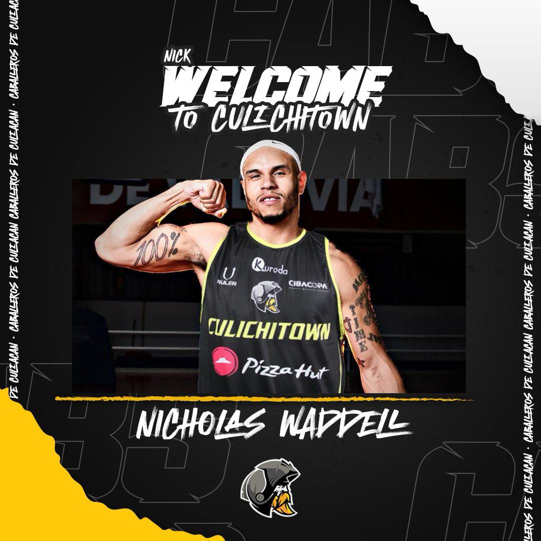 $!Nick Waddell se une a Caballeros de Culiacán como refuerzo extranjero
