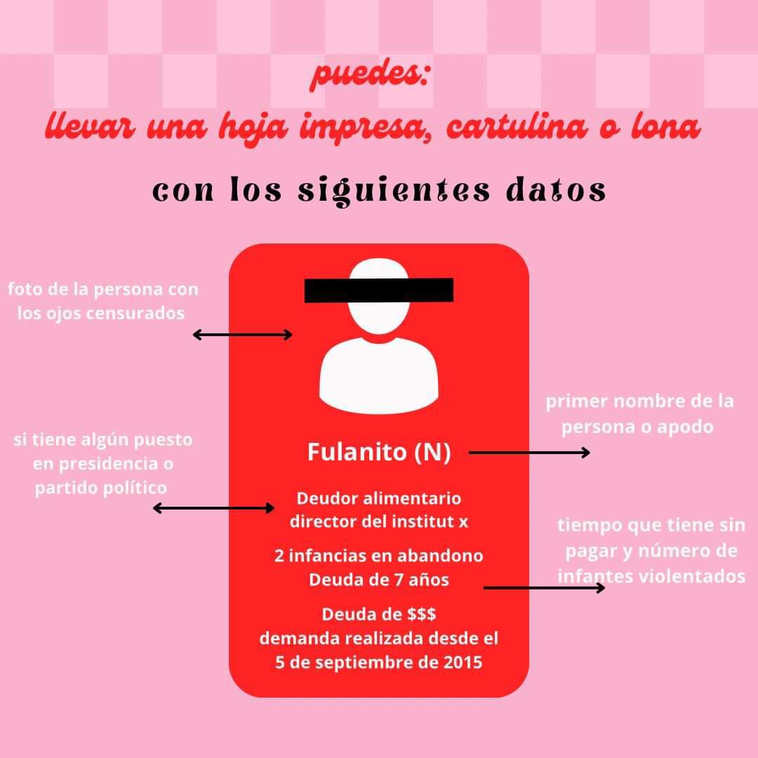 $!Invitan a mamás a montar tendedero de ‘deudores alimentarios’