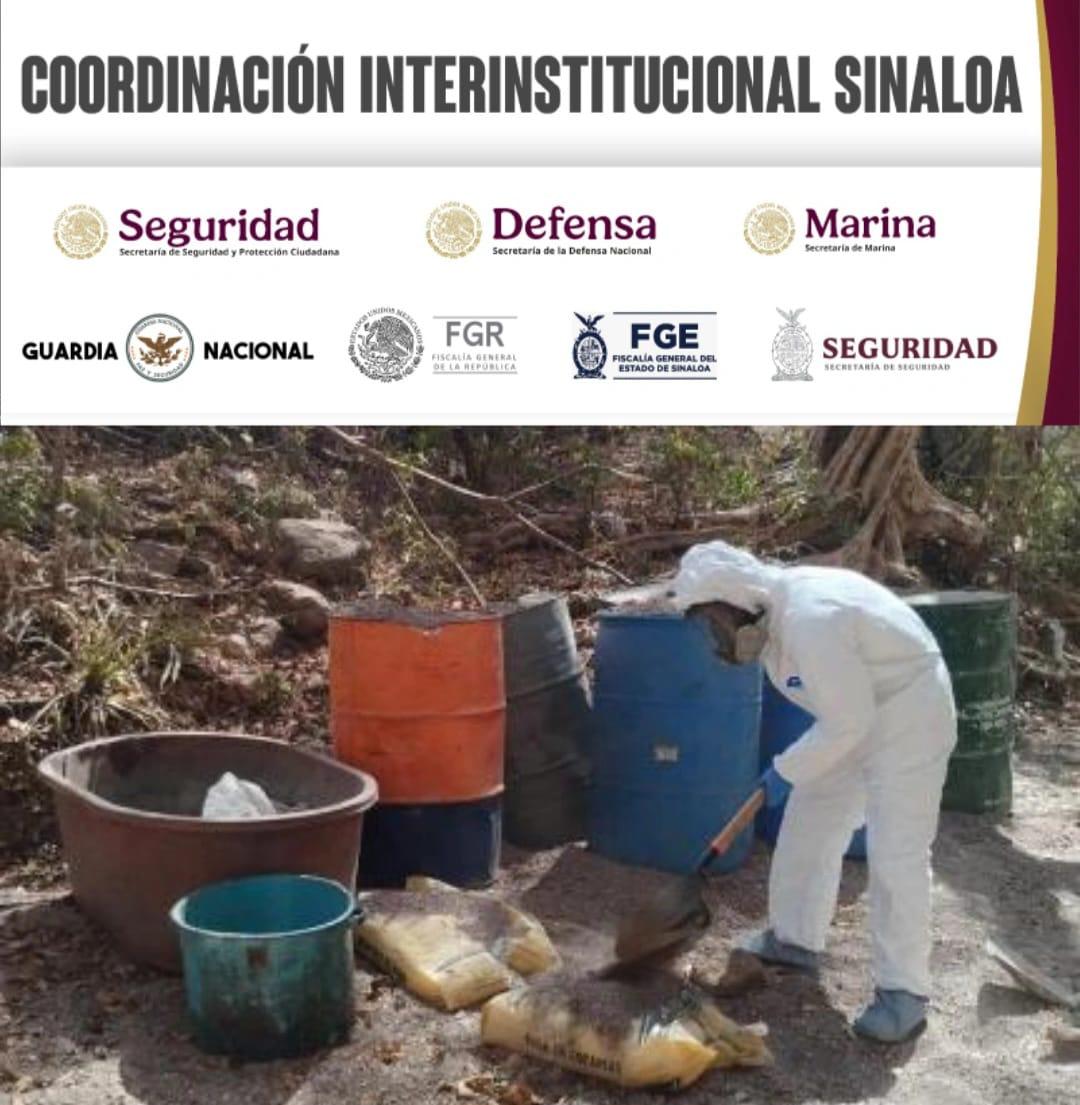 $!Suman otros 7 laboratorios clandestinos ubicados en Culiacán y Cosalá