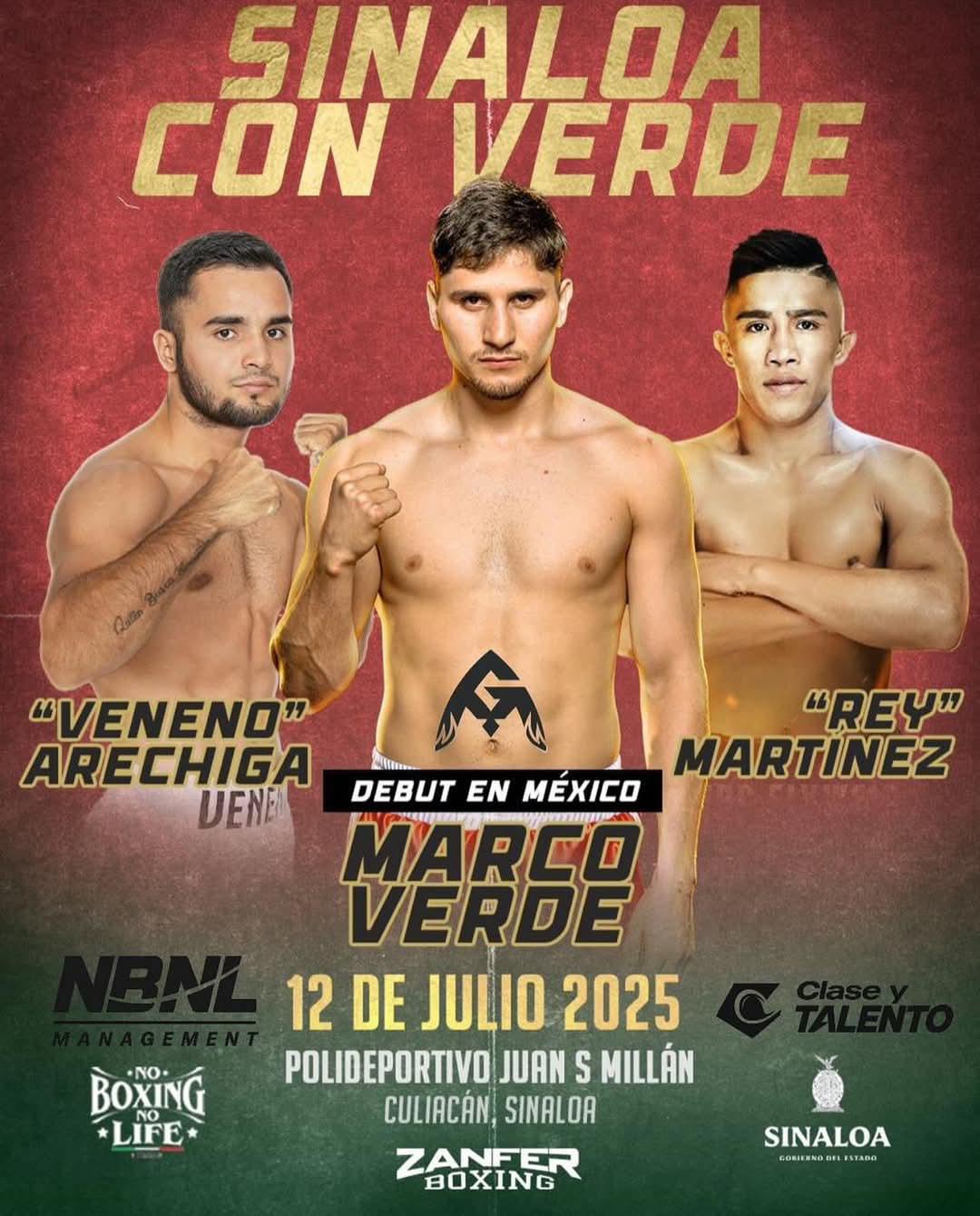 $!‘Veneno’ Aréchiga volverá a pelear en su tierra este próximo 12 de julio