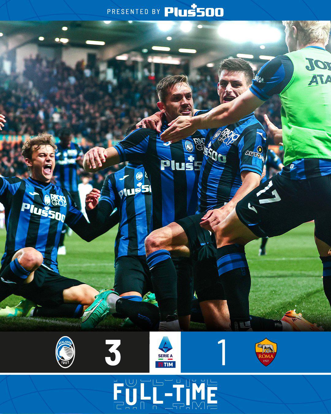 $!Atalanta tumba a la Roma y se suma a la pelea por Europa