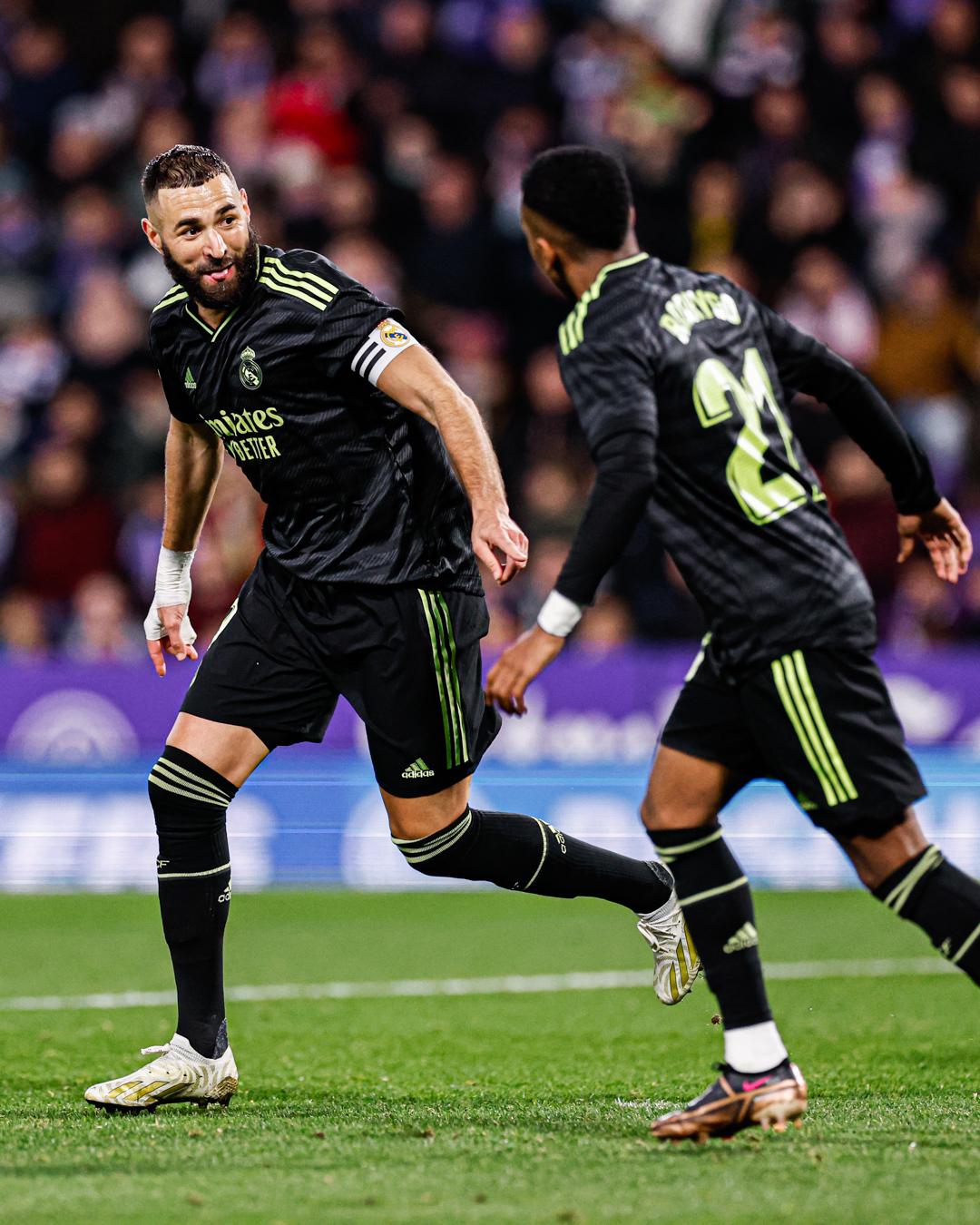$!Doblete de Benzema da triunfo y liderato al Real Madrid