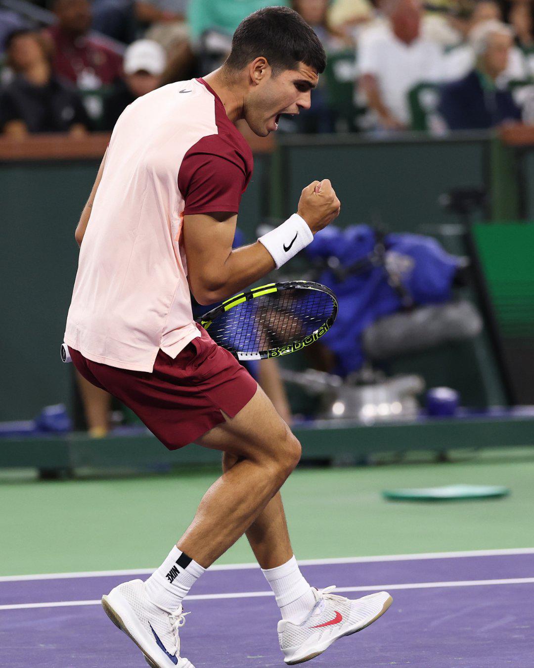 $!Alcaraz es una aplanadora ante Dimitrov en Indian Wells