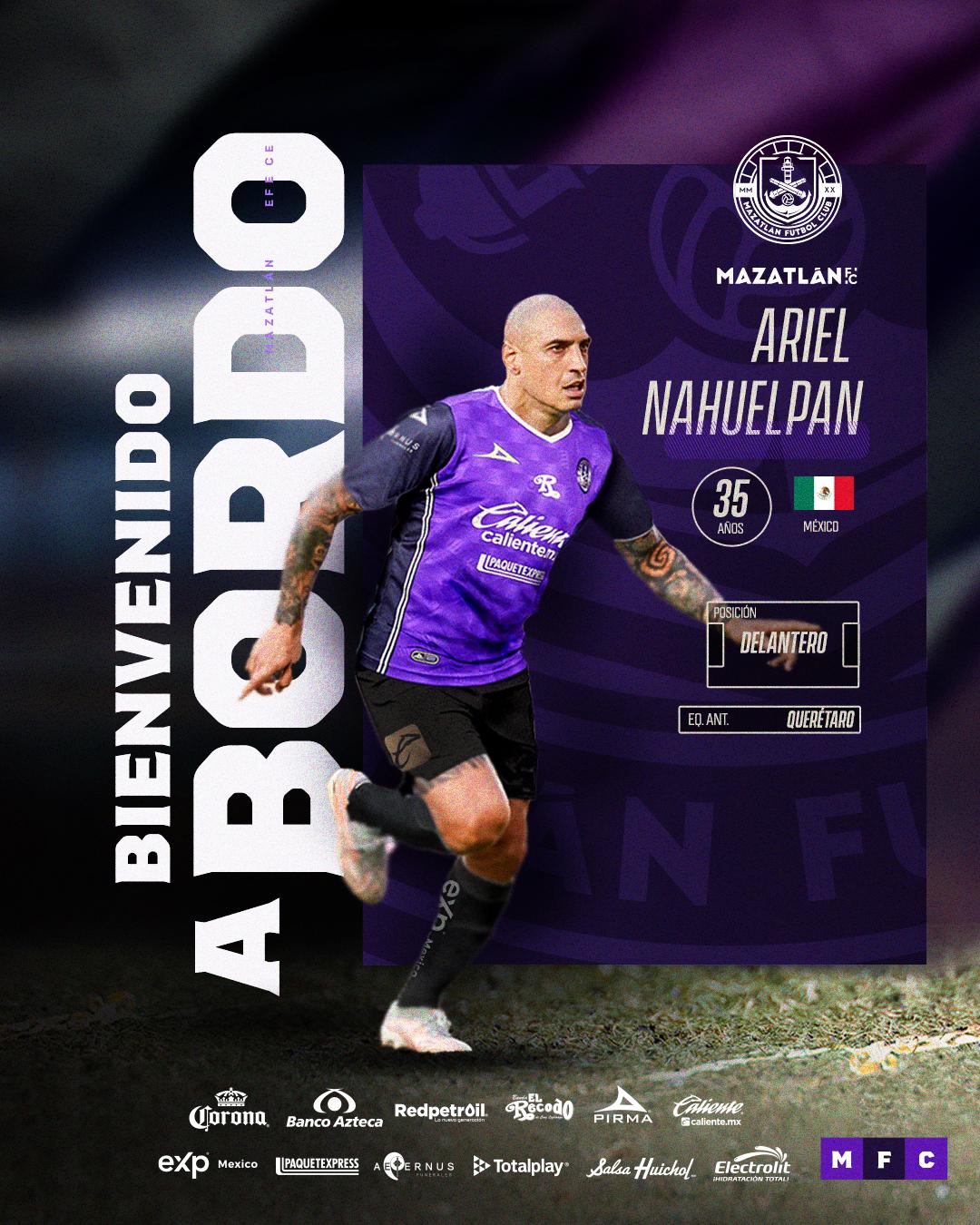 $!Ariel Nahuelpán es nuevo refuerzo del Mazatlán FC