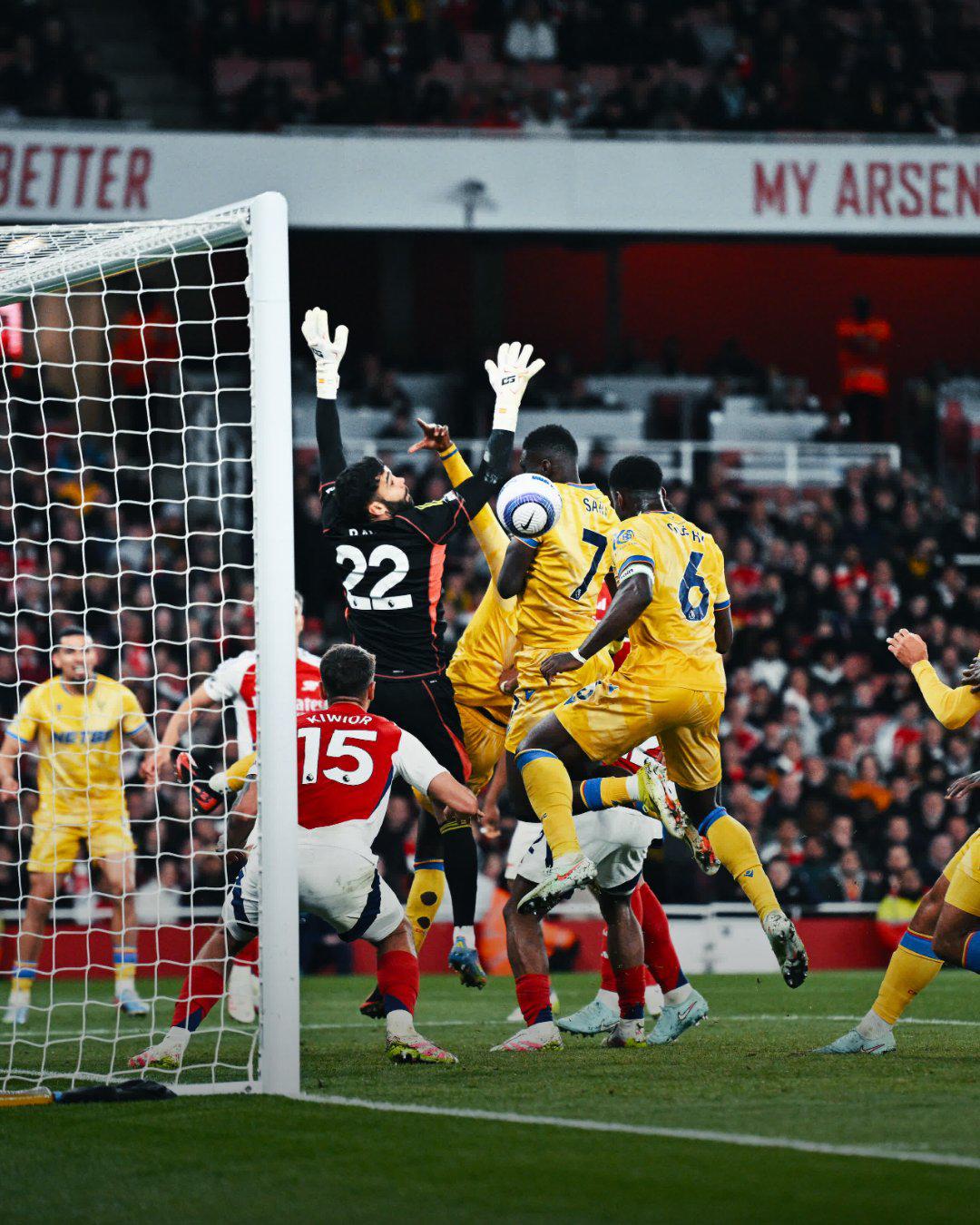 $!Arsenal se aleja del título tras empatar con el Crystal Palace