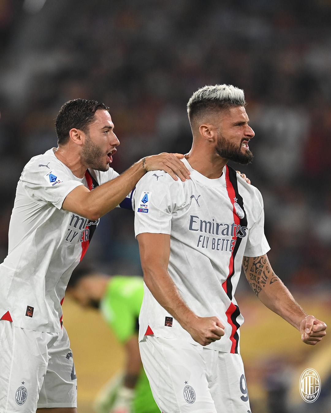 $!Milán se queda con los 3 puntos en su visita a la Roma