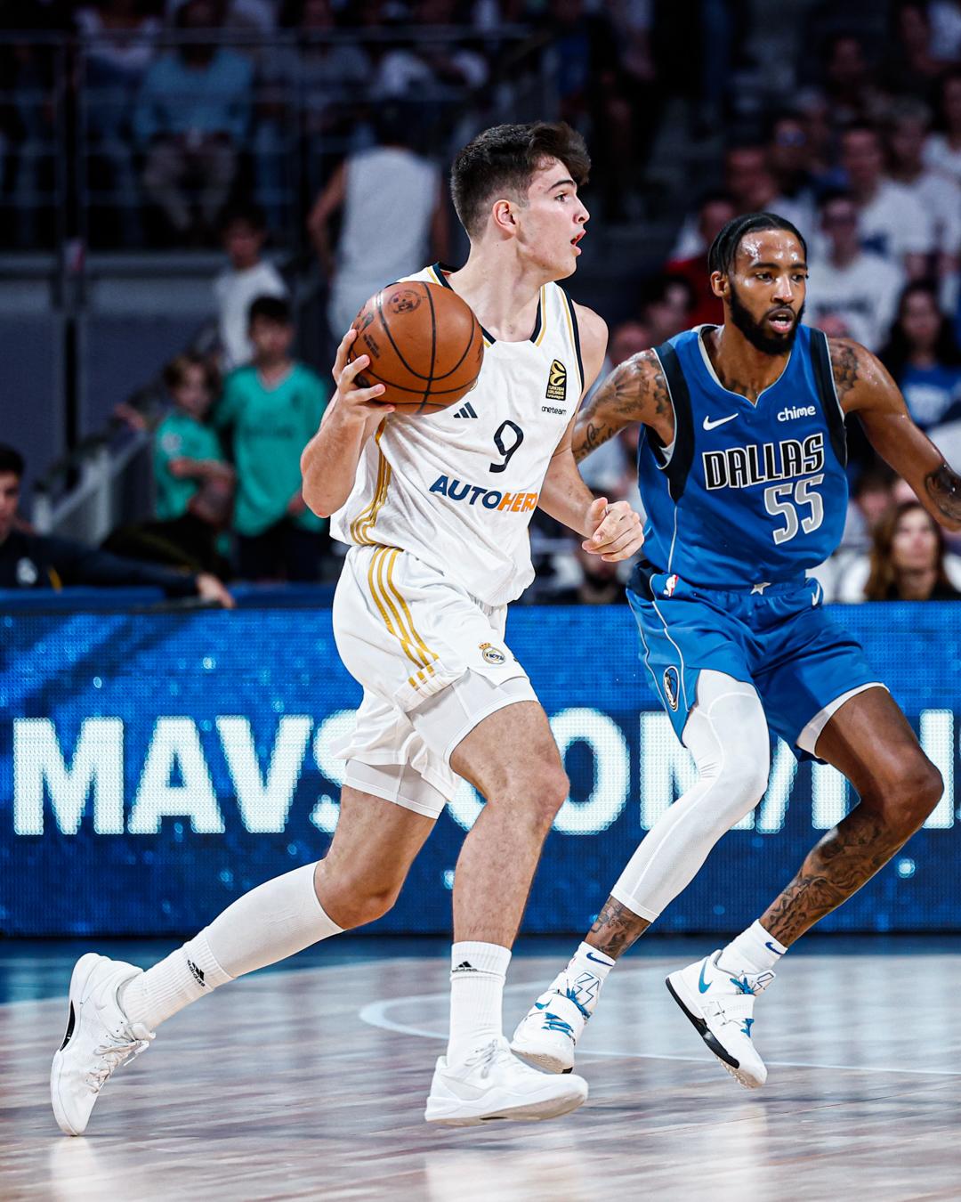 $!El Real Madrid se lleva la victoria ante Dallas en la fiesta incompleta de Luka Doncic