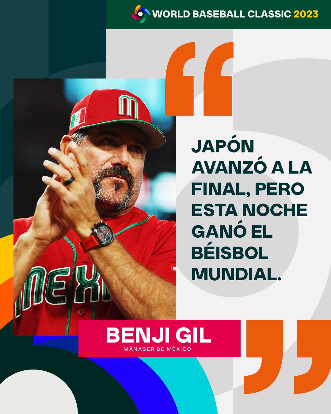 $!Pese a la derrota, el Clásico ‘fue una victoria para el beisbol de México’