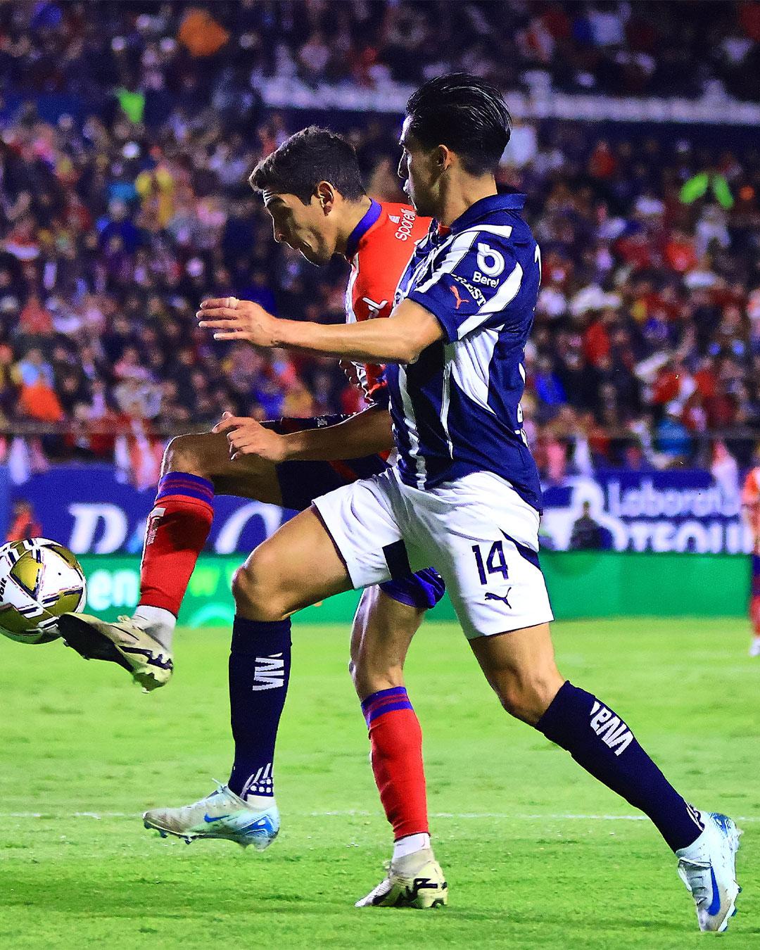 $!Con golazo, Atlético San Luis saca ventaja ante Rayados en la semifinal de ida
