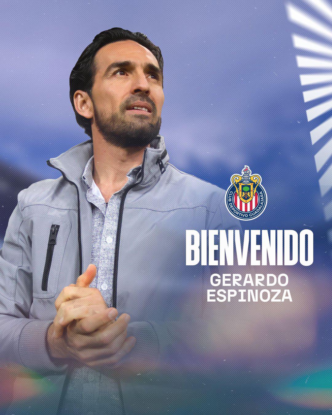 $!Sinaloense Gerardo Espinoza regresa a dirigir a un equipo grande