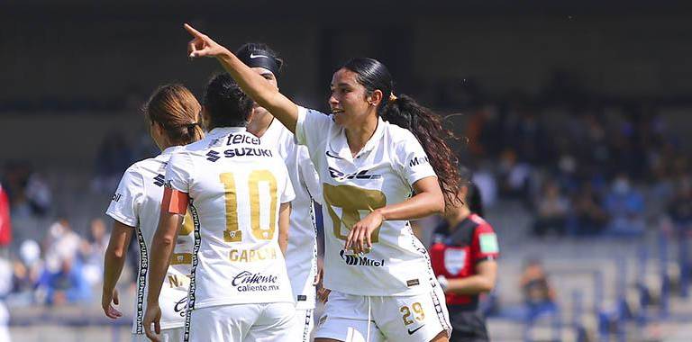 Pumas gana por marcador de 4-0.