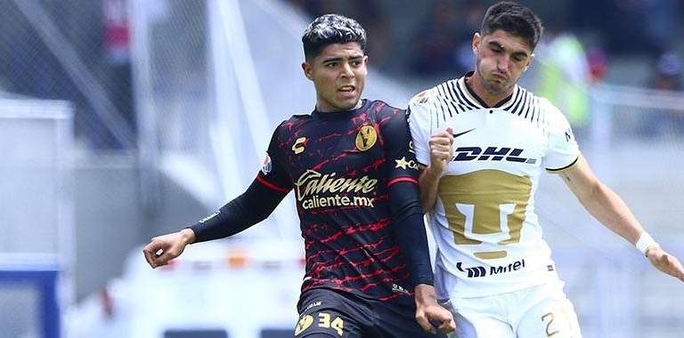 División de puntos entre Pumas y Xolos.