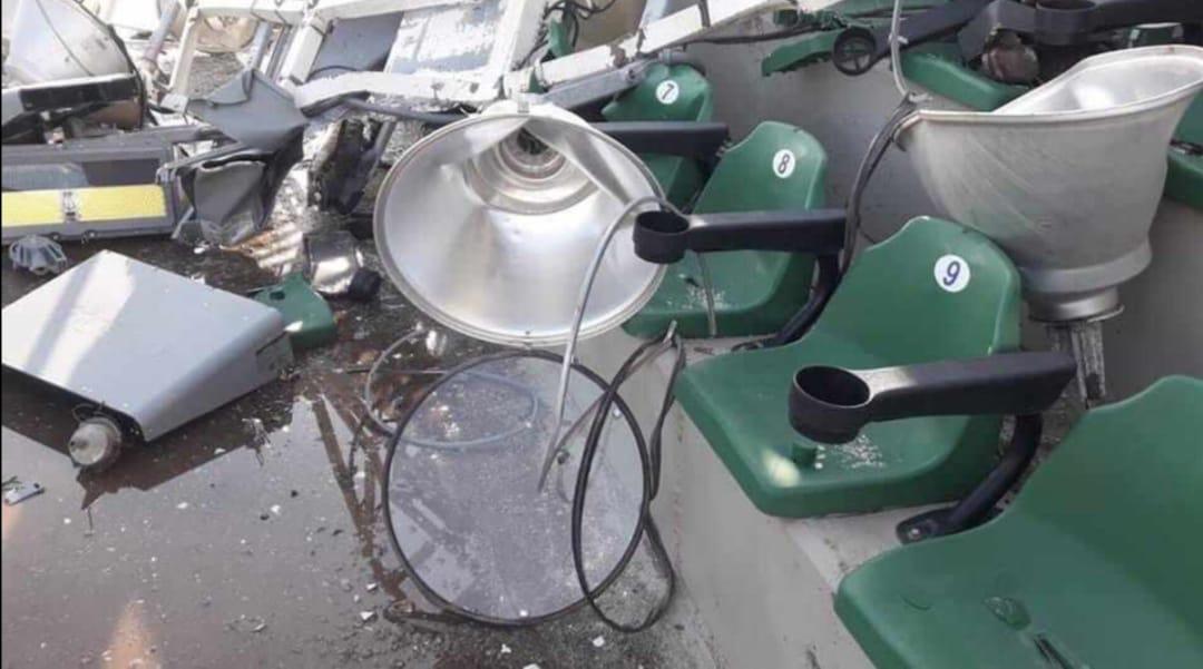 $!Deja destrozos en edificios y vialidades tormenta registrada la noche del jueves en Guasave y Guamúchil