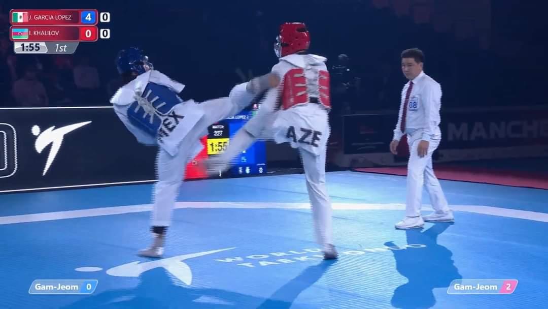 $!Oro para sinaloense Juan Diego García en Grand Prix de Para Taekwondo en Manchester