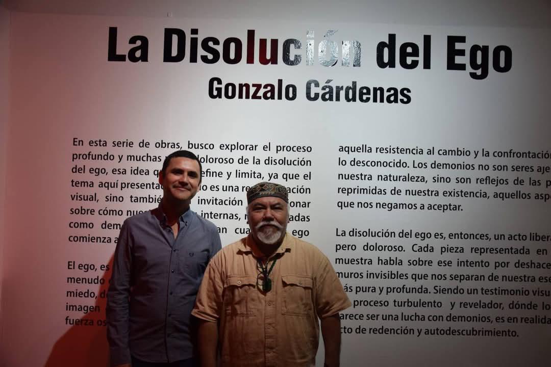 $!Con Luis Landeros Cano.