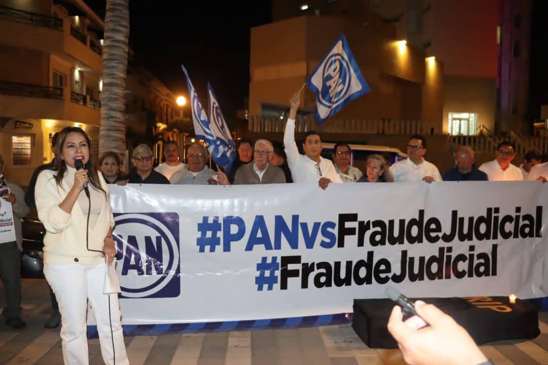 $!La Reforma Judicial es un fraude y una locura por parte de Morena, dice Wendy Barajas