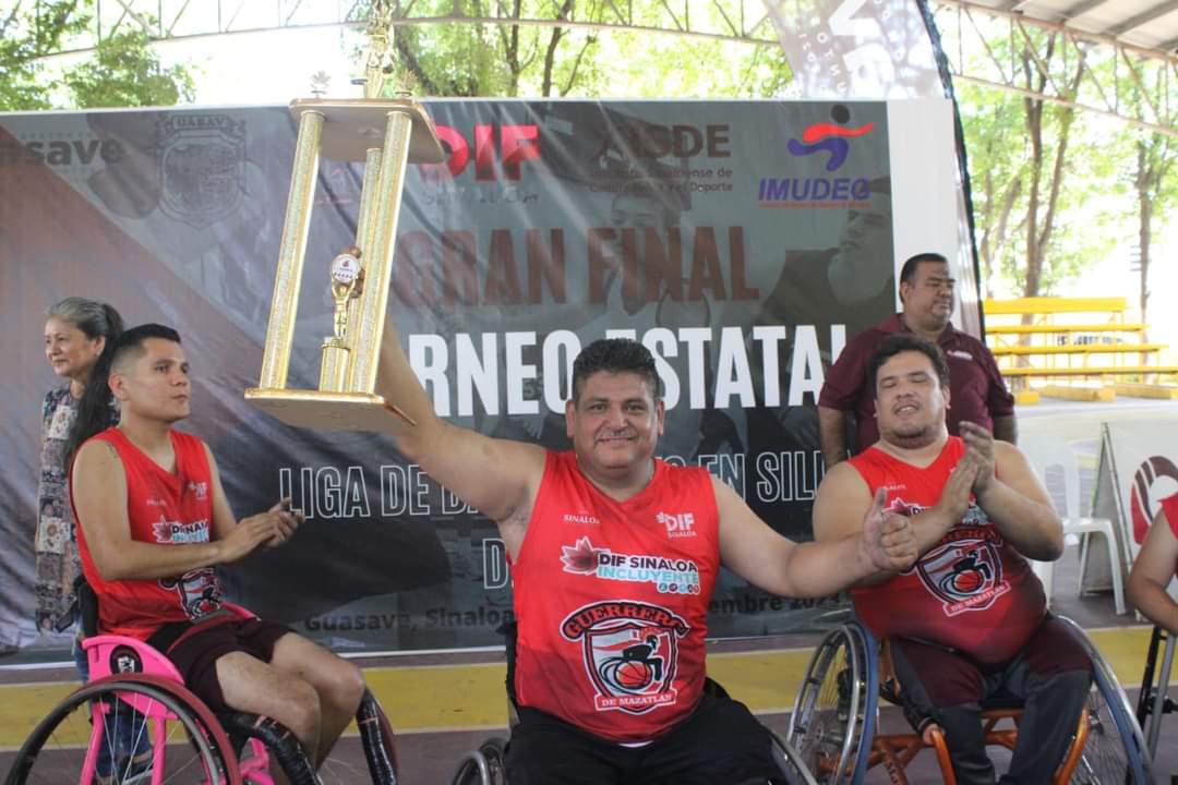 $!Se coronan Guerreros de Mazatlán campeones de la Libasir 2023