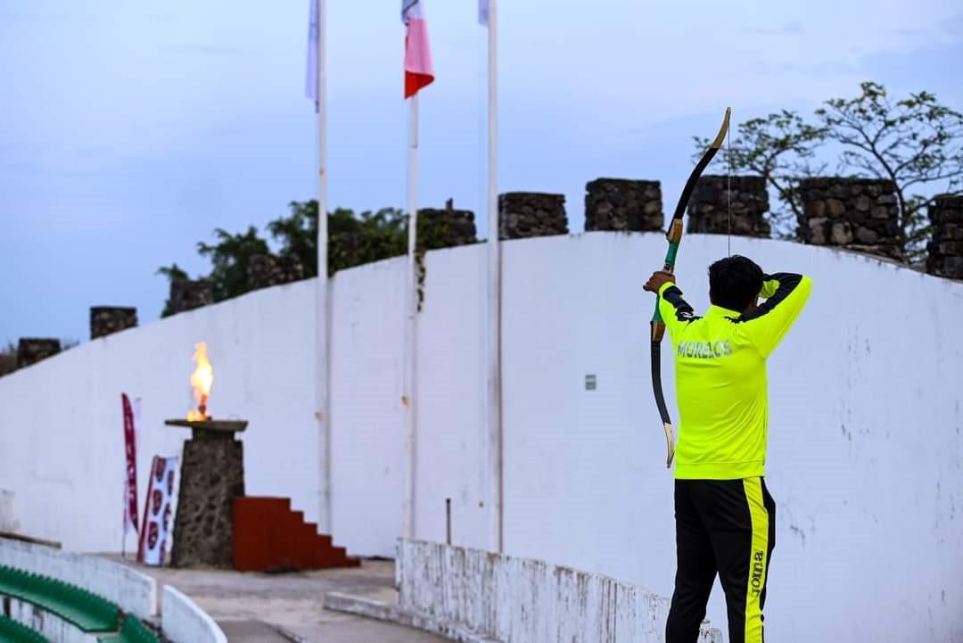 $!Adriana Martínez motiva a deportistas en inauguración de Nacionales Conade 2023 en Morelos